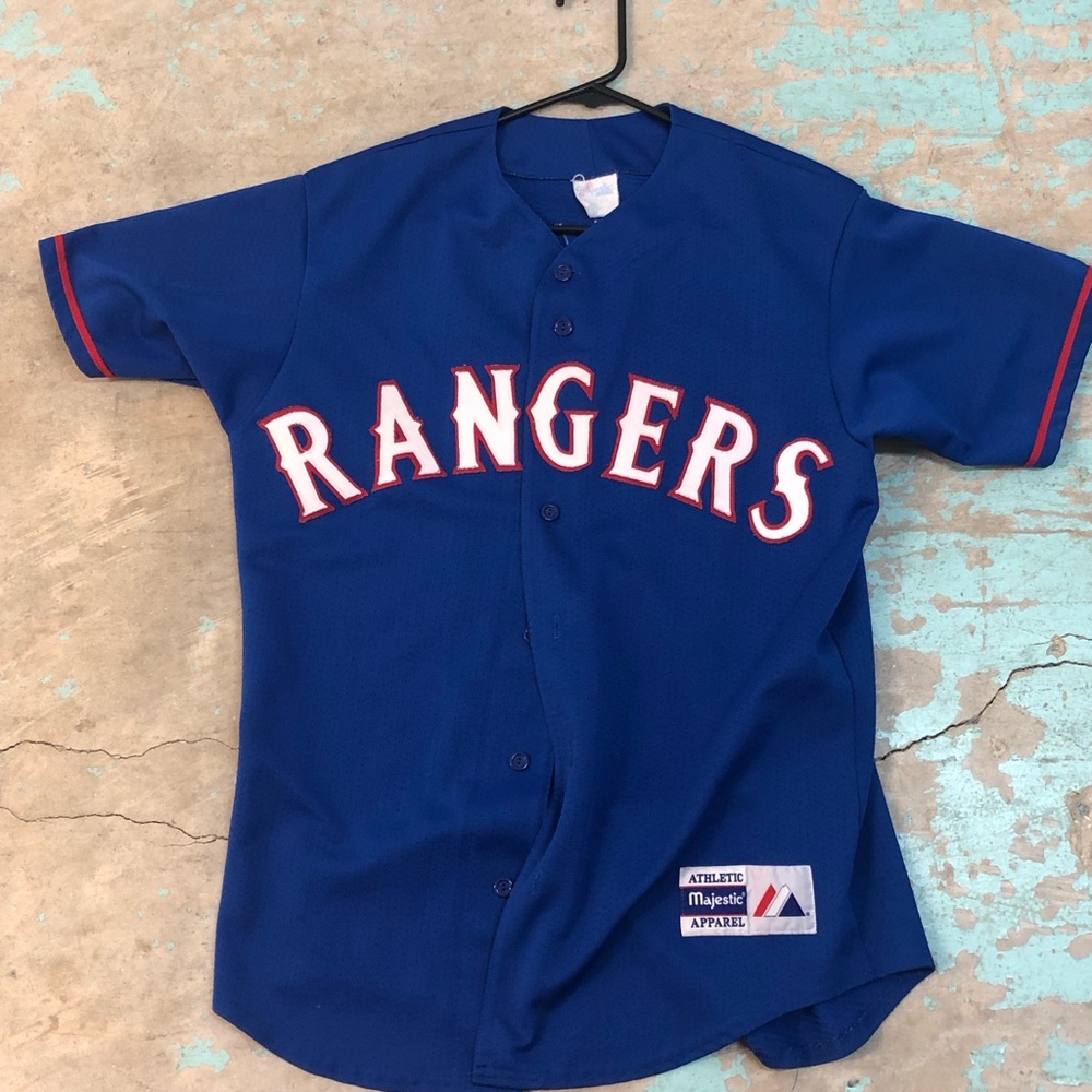 Vintage Majestic Rangers Jersey! Made in USA.